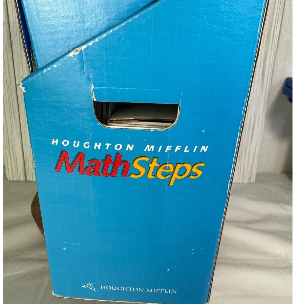 Houghton Mifflin Math Steps Computational Skills Tutorial Kit Levels 1-2 K-2 VTG